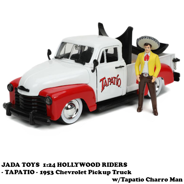 1:24 TAPATIO 1953 Chevrolet Pickup Truck w/Tapatio Charro Man [Tapatio] Mini car