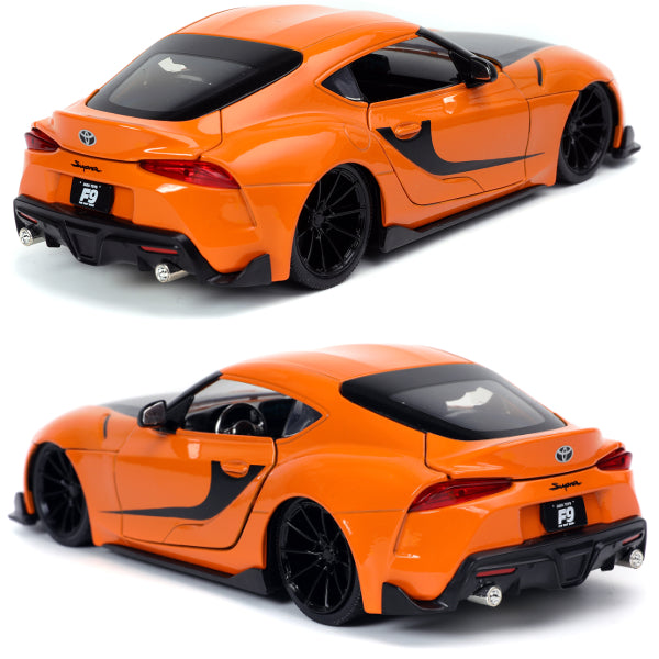 JADATOYS 1:24ワイルドスピードダイキャストカー HAN&#039;s 2020 TOYOTA SUPRA