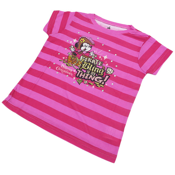 キッズ Tシャツ  MINNIE MOUSE PIRATES BLING【ミニーマウス】