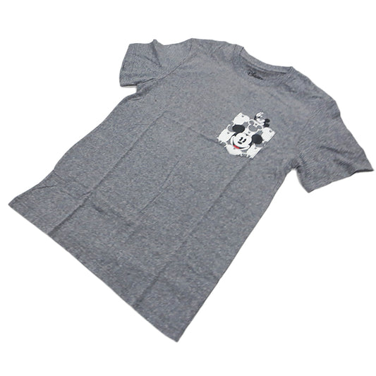 T-shirt MICKEY MOUSE POCKET TEE GY [Mickey Mouse]