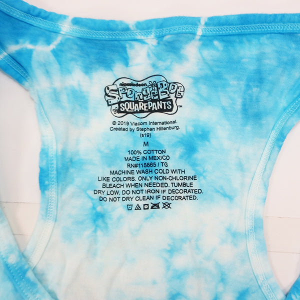 タンクトップ SPONGE BOB TIE-DYE BEST DAY OF EVER 【スポンジボブ】