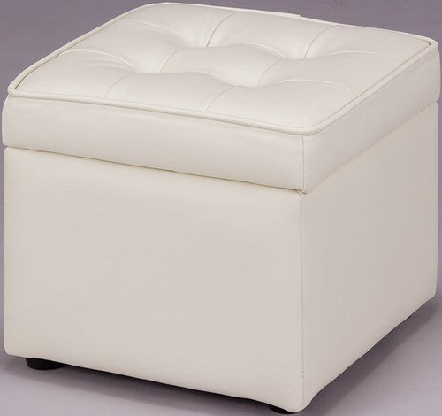 Box plump sofa stool with storage