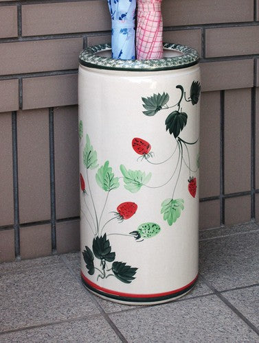 handmade ceramic umbrella stand