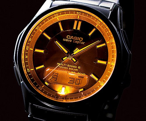 カシオ CASIO ソーラー 電波 腕時計 紳士用