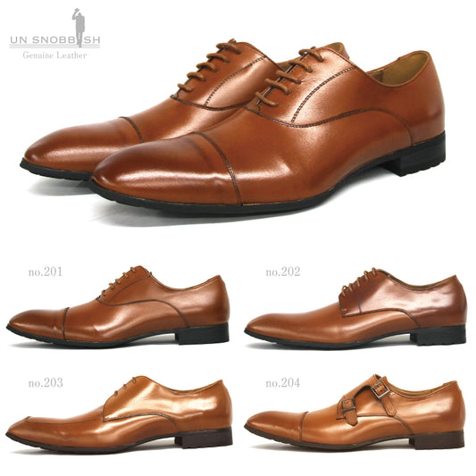 [UN SNOBBISH] Japanese genuine leather business shoes U2201-2204
