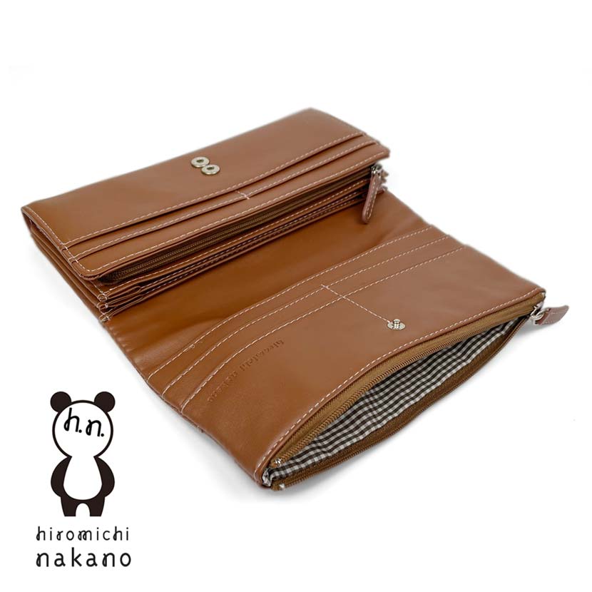 All 4 colors! hiromichi nakano Hiromichi Nakano Soft synthetic leather bi-fold long wallet Long wallet