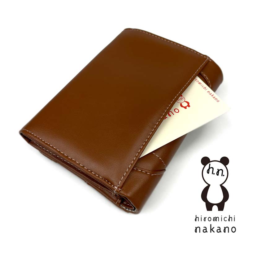 All 4 colors! hiromichi nakano Hiromichi Nakano Soft synthetic leather bifold wallet L-shaped zipper coin purse