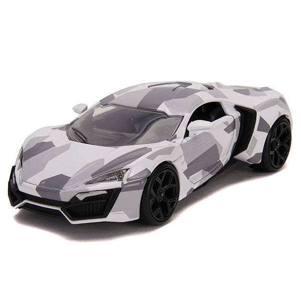 JADATOYS HYPER-SPEC  1:24 Lykan Hyper Sport Camo ダイキャストミニカー