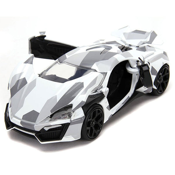 JADATOYS HYPER-SPEC  1:24 Lykan Hyper Sport Camo ダイキャストミニカー