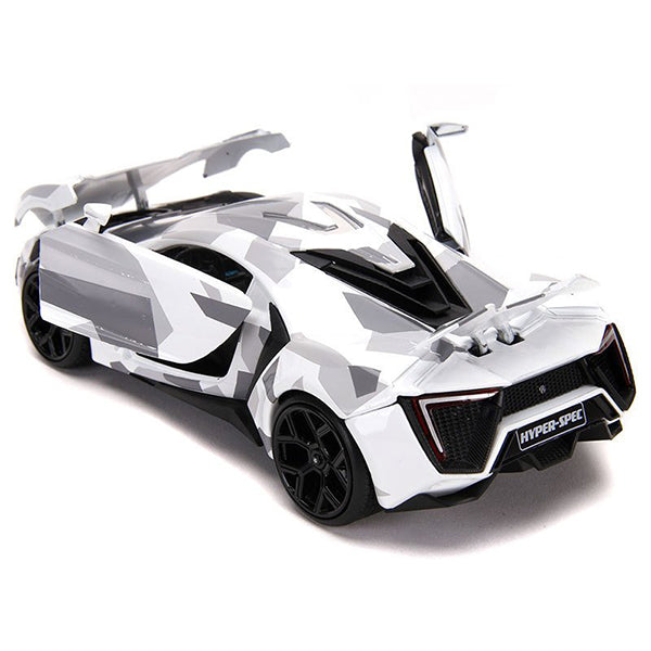 JADATOYS HYPER-SPEC  1:24 Lykan Hyper Sport Camo ダイキャストミニカー