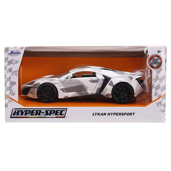 JADATOYS HYPER-SPEC  1:24 Lykan Hyper Sport Camo ダイキャストミニカー