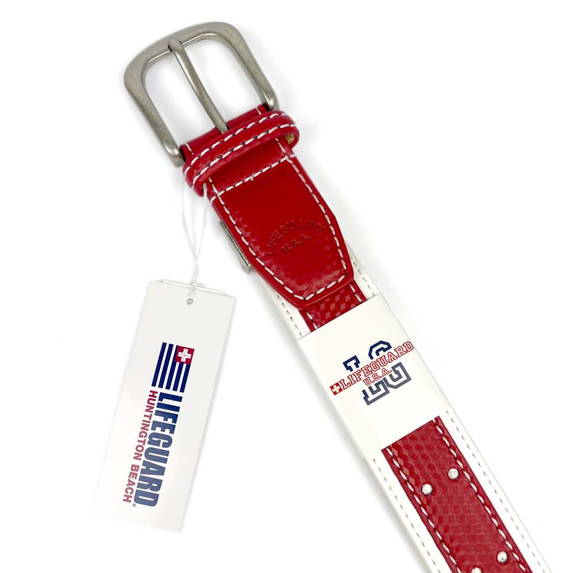 All 3 colors LIFEGUARD USA Lifeguard Real Leather Bicolor Belt