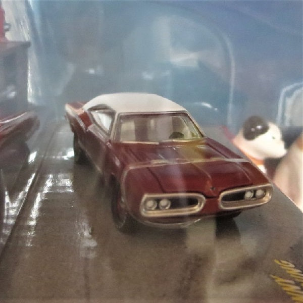 JOHNNY LIGHTNING 1:64 Union 76 Just Oil Change Please - 1970 Dodge Super Bee ミニカー