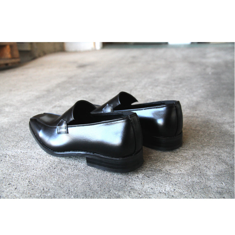 【GENTLEMAN　BUSINESS　SHOES】　ビジネスシューズ　ヴァンプタイプ　GB-7503N　ブラック　