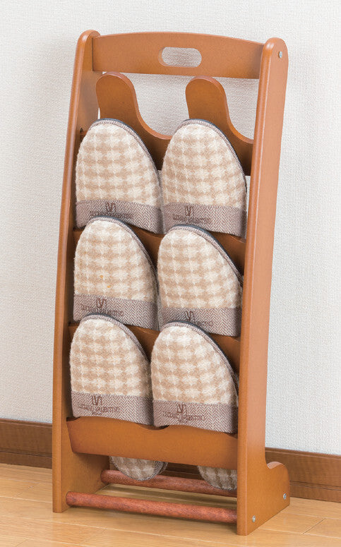 Neat and thin slipper rack