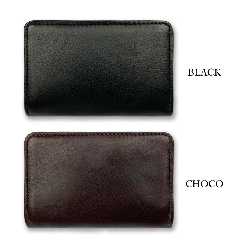 [2 colors] SUNAMURA MAISTER Takumi Made in Japan Soft Leather Round Zipper Coin Case Coin Purse