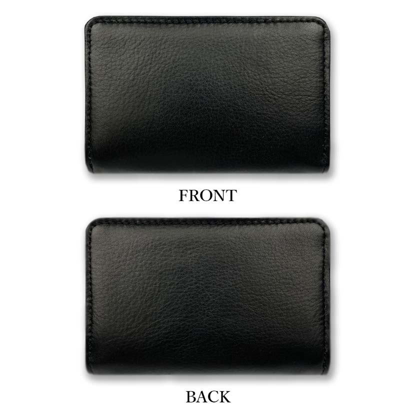 [2 colors] SUNAMURA MAISTER Takumi Made in Japan Soft Leather Round Zipper Coin Case Coin Purse