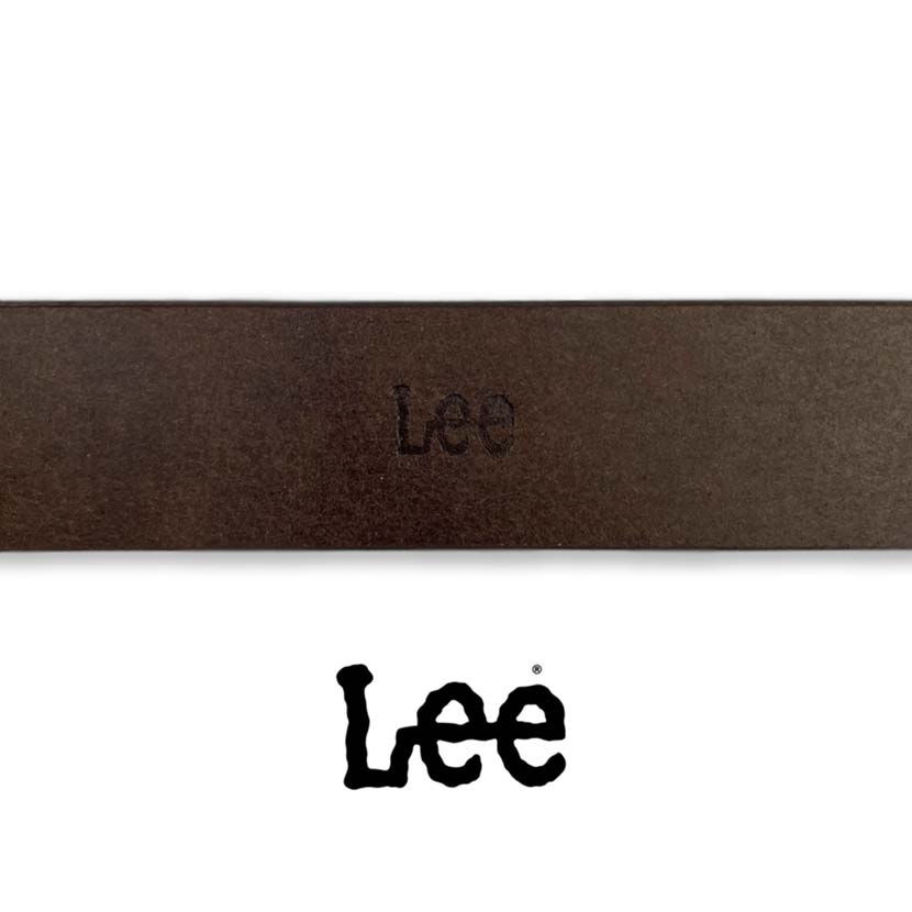 All 3 colors Lee Real Leather Plain Design Belt Long Type