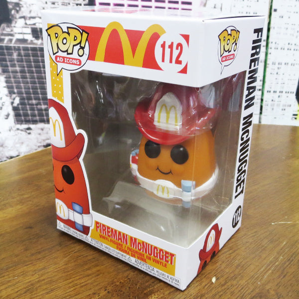 POP! AD ICONS VINYL FIGURE  MCDONALDS FIREMAN McNUGGET 【FUNKO】