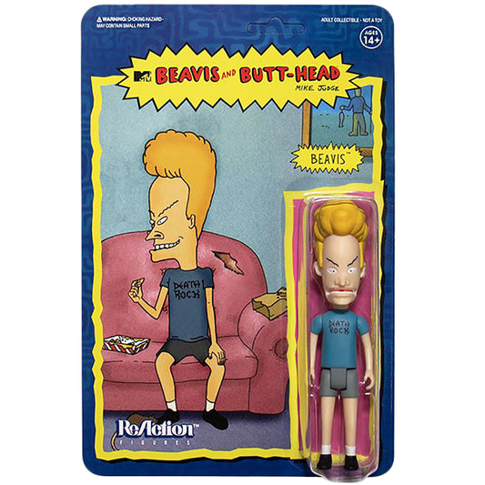 SUPER 7 REACTION FIGURE  BEAVIS AND BUTT-HEAD  【ビーバス＆バットヘッド】