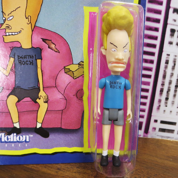 SUPER 7 REACTION FIGURE  BEAVIS AND BUTT-HEAD  【ビーバス＆バットヘッド】