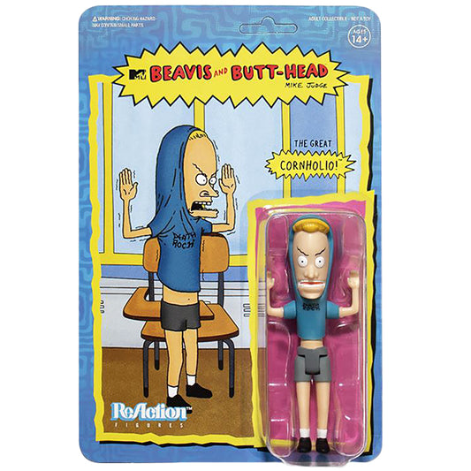 SUPER 7 REACTION FIGURE BEAVIS AND BUTT-HEAD [Beavis &amp; Butt-Head]