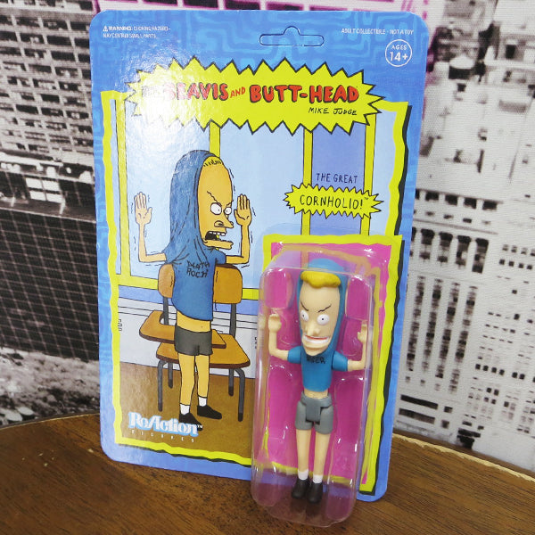 SUPER 7 REACTION FIGURE  BEAVIS AND BUTT-HEAD  【ビーバス＆バットヘッド】