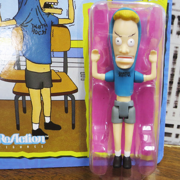 SUPER 7 REACTION FIGURE  BEAVIS AND BUTT-HEAD  【ビーバス＆バットヘッド】