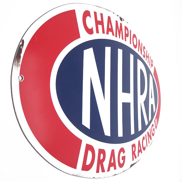 メタルサイン NHRA OVAL LOGO