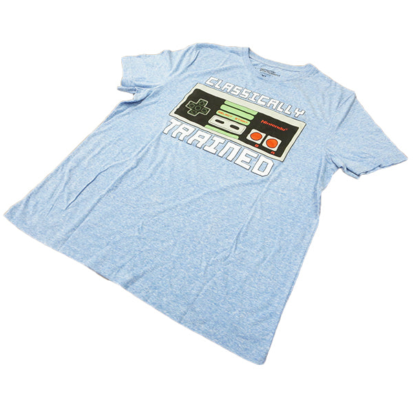 T-shirt NINTENDO CLASSICALLY TRAINED CONTROLLER BL [Nintendo]