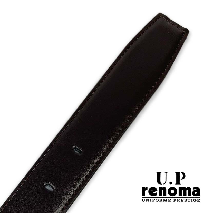 全2色　U.P renoma ユーピーレノマ 日本製 リアルレザー プレーンベルト