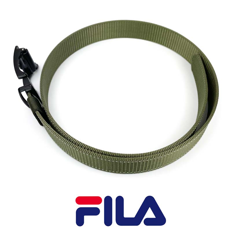 [All 4 colors] FILA Smart Lock No Hole Nylon Belt Gacha