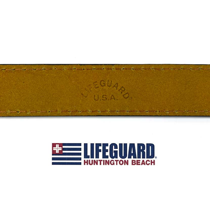 All 3 colors LIFEGUARD USA Lifeguard Real Leather Stitch Design Belt