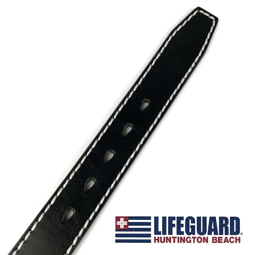 All 3 colors LIFEGUARD USA Lifeguard Real Leather Stitch Design Belt