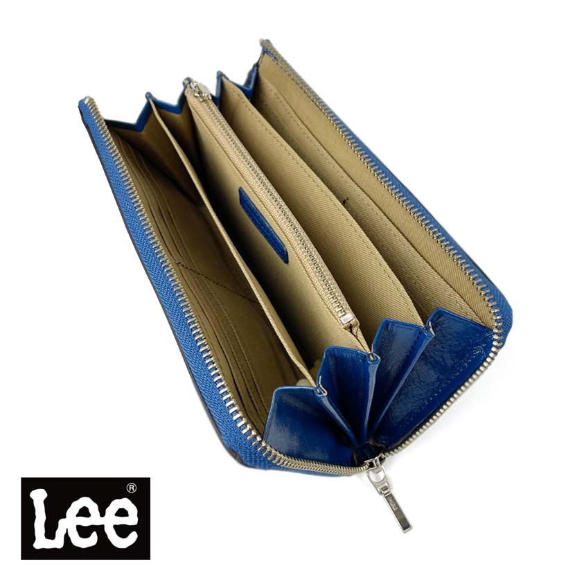 [8 colors in total] Lee Luxury Italian Leather Wallet Long Wallet L-shaped Zipper Real Leather