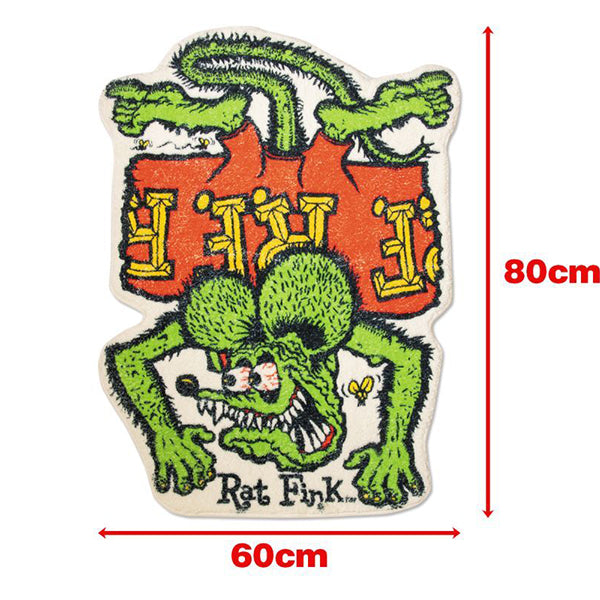 ラットフィンク フロア マット 【RAT FINK】