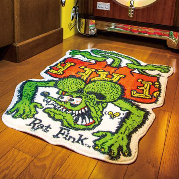 ラットフィンク フロア マット 【RAT FINK】