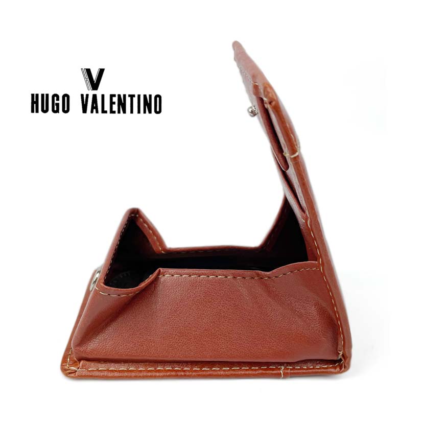 [Great Price] 1 set x 12 pieces HUGO VALENTINO Synthetic leather coin case Coin purse