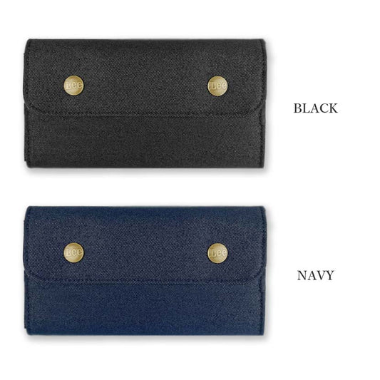 All 2 colors Lee CORDUR Nylon Denim Flap Long Wallet Long Wallet