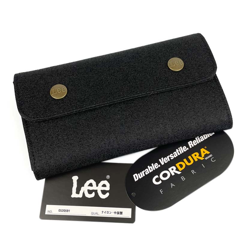 All 2 colors Lee CORDUR Nylon Denim Flap Long Wallet Long Wallet