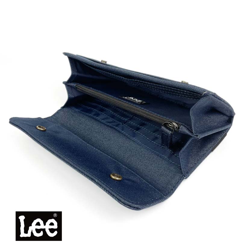 All 2 colors Lee CORDUR Nylon Denim Flap Long Wallet Long Wallet