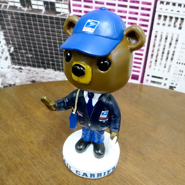 USPS バブルヘッド BEAR MAIL CARRIER