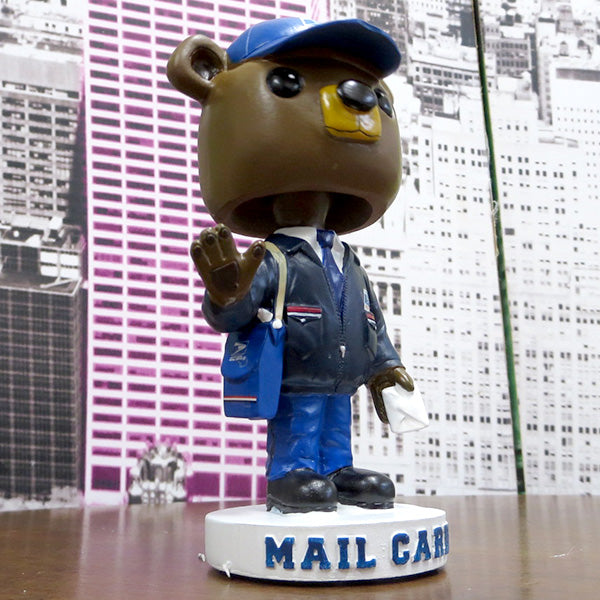 USPS バブルヘッド BEAR MAIL CARRIER