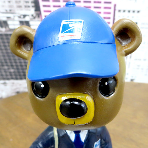 USPS バブルヘッド BEAR MAIL CARRIER