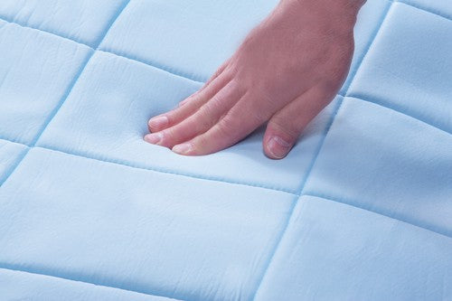 Three-layer cooling mat recommended by a chiropractor