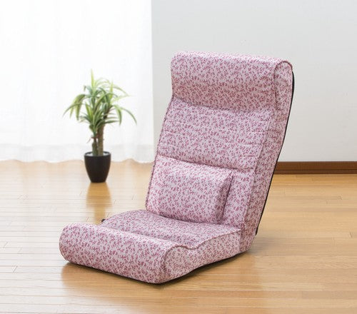 High resilience chair DX that is gentle on your back, reclines while sitting, Margaret pattern