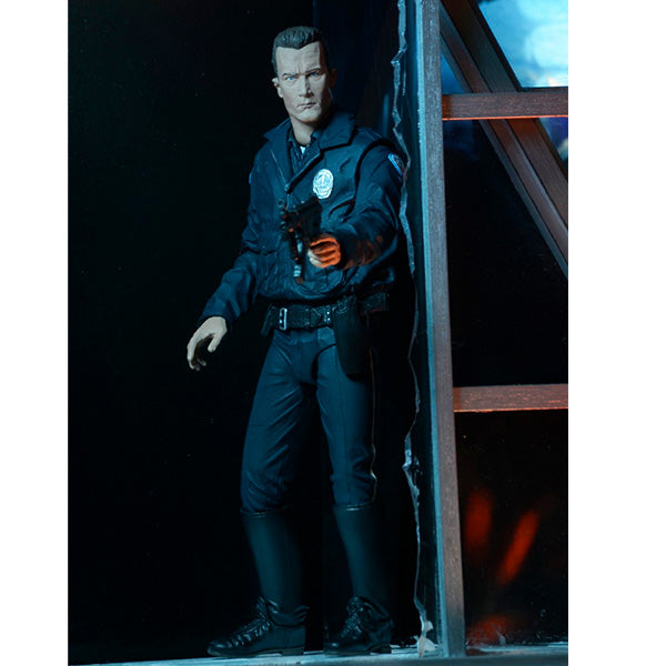 Terminator 2 7" Action Figure T-1000 MOTORCYCLE COP [NECA]