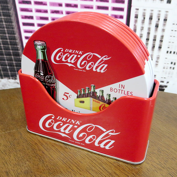 Coca Cola coaster set S/6