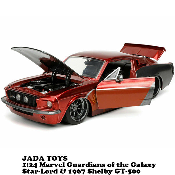 1:24 MARVEL GUARDIANS OF THE GALAXY 1967 SHELBY GT-500 w/STAR-LORD [Star-Lord] Mini car
