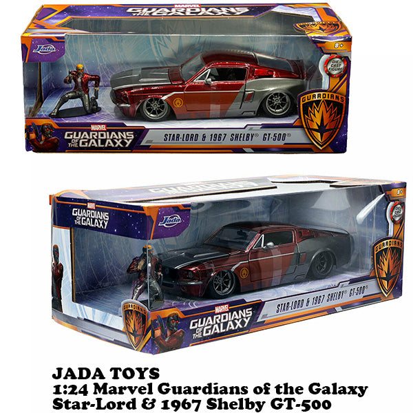 1:24 MARVEL GUARDIANS OF THE GALAXY 1967 SHELBY GT-500 w/STAR-LORD [Star-Lord] Mini car